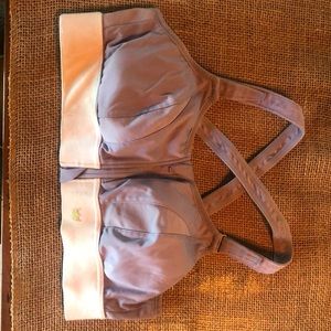 Shefit Ultimate Sports Bra 1 Luxe (38-43” bust 31-33” rib cage) Purple & White